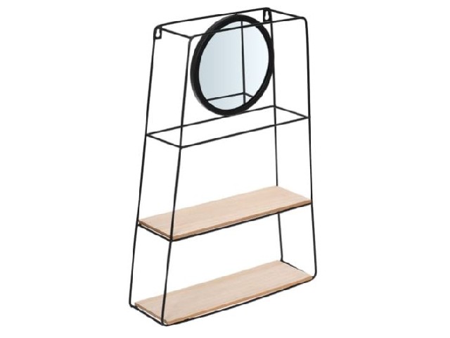 QWERTY  Подвесная полка-зеркало 